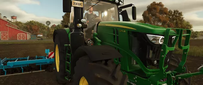 John Deere John Deere 6R Farming Simulator mod