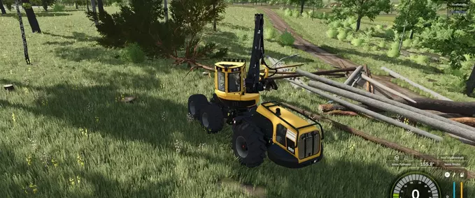 Forestry Komatsu 951 Wood Harvester Farming Simulator mod