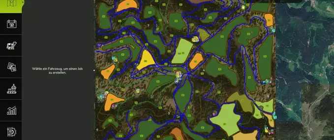 courseplay courses AutoDrive Route Network - Drei Stühle Farming Simulator mod