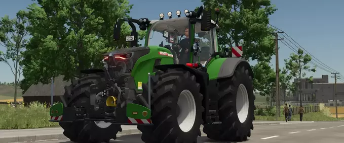 Claas Fendt 700 with Agribumper Farming Simulator mod