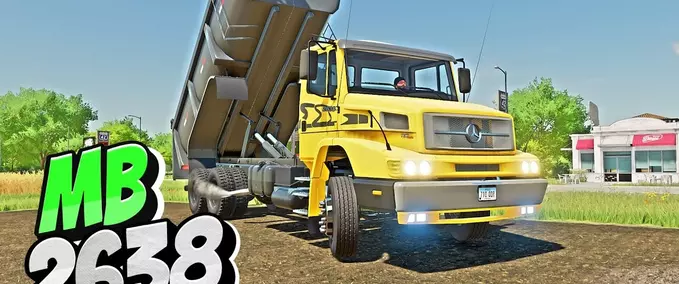 Trucks Mercedes-Benz 2638 Farming Simulator mod