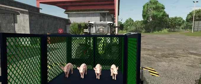 Animal Transport Animal Transport Box Farming Simulator mod