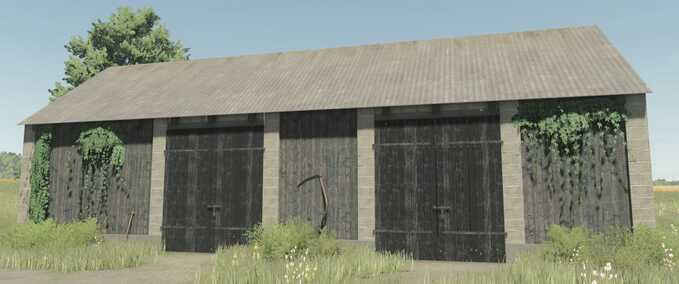 Buildings Polish Brick Barn Farming Simulator mod