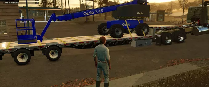 Other Vehicles Genie Boom Lift Farming Simulator mod