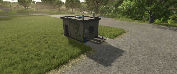 containers Water House Farming Simulator mod