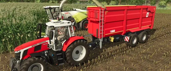 Trailers Kröger MUK 303 Farming Simulator mod