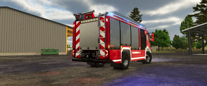 Fire department Rosenbauer AT3 Facelift Farming Simulator mod