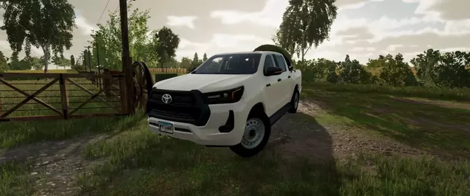 Cars Toyota Hilux 2022 Farming Simulator mod