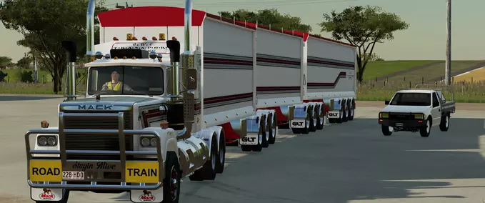 Trucks Australian Mack Superliner 1985 Farming Simulator mod