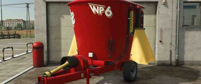 Trailers Metaltech WP 6 Farming Simulator mod