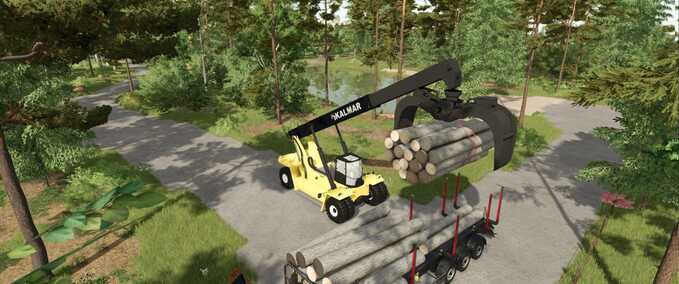 Other Vehicles Kalmar Forklift Farming Simulator mod