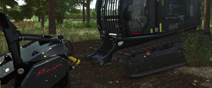 Mulchers Prinoth Raptor 300 with Grizzly M650m Farming Simulator mod