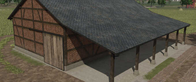 Sheds Half-Timbered Barn Farming Simulator mod