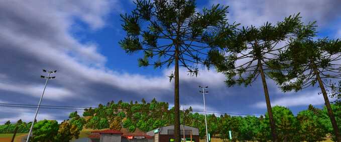 Decoration Araucaria Tree Farming Simulator mod