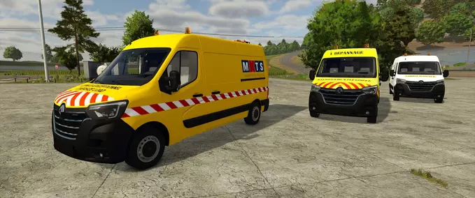 Other Vehicles Renault Master Farming Simulator mod