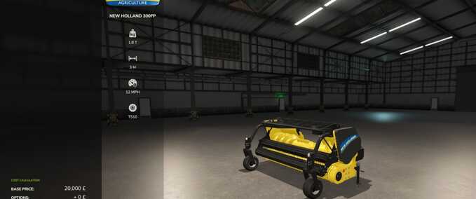 Cutters New Holland 300FP Farming Simulator mod