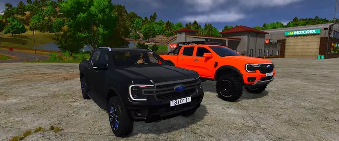 Cars Ford Ranger 2025 Limited Edition Farming Simulator mod