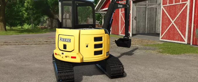 Exevators John Deere 50G Compact Excavator Farming Simulator mod