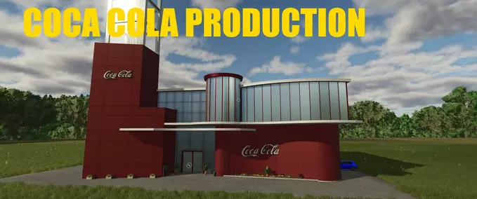 Factories Coca Cola Production Farming Simulator mod