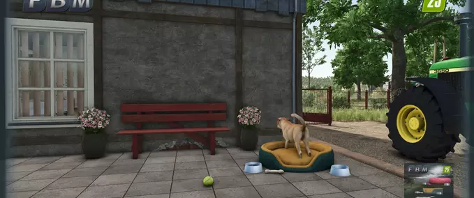 Animals Dog Bed Package Farming Simulator mod