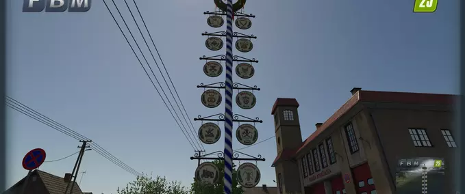 Decoration Bavarian Maypole Farming Simulator mod