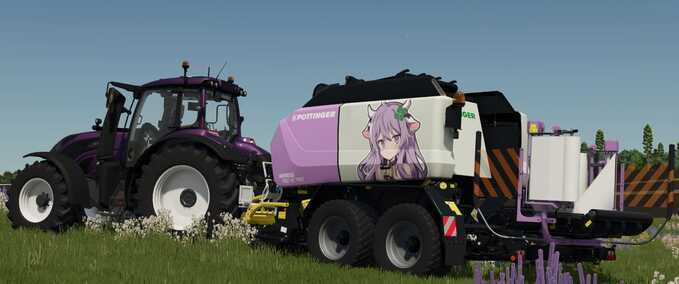 Balers Pöttinger Impress 3190V C Pro Anime Edition Farming Simulator mod