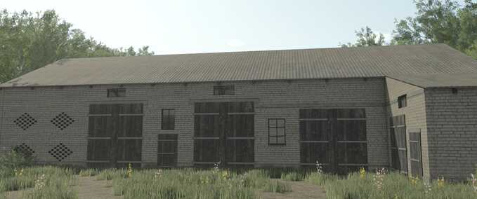 Buildings Medium Polish Garage Farming Simulator mod