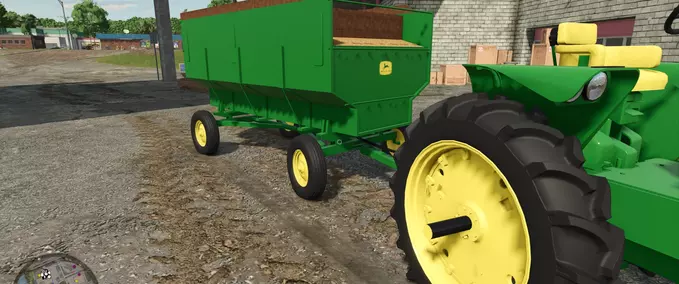 Trailers John Deere Barge Wagon Farming Simulator mod