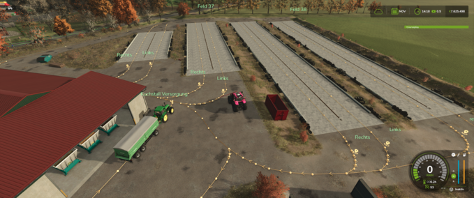 courseplay courses AD course 4x Schwesing station Farming Simulator mod