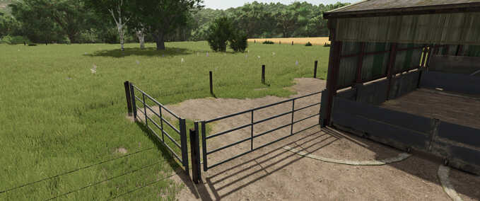 Placeable Objects Cow Fences Farming Simulator mod