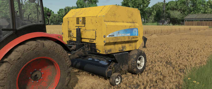 Balers New Holland BR 6090 & Case RB 344 Farming Simulator mod