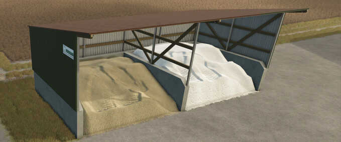 Bulk Material Warehouse Mod Image