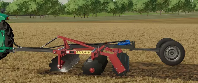 Cultivators & Harrows AG-2.4-20 Cultivator Farming Simulator mod