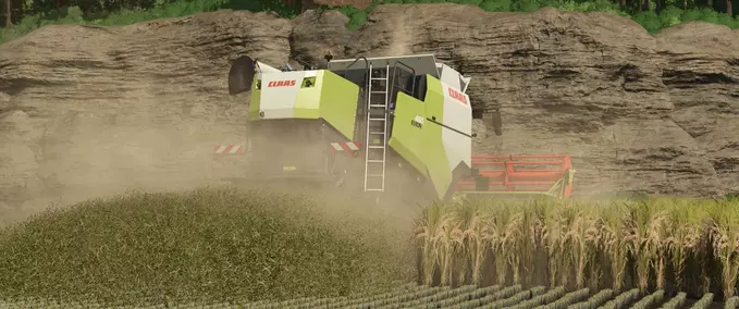 Claas Evion 450 Rice Mod Image