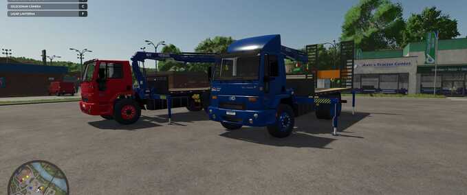 Trucks Ford Cargo 2422E Farming Simulator mod