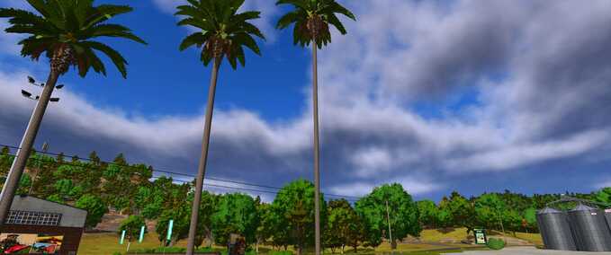 Decoration Palm Tree Pack Farming Simulator mod