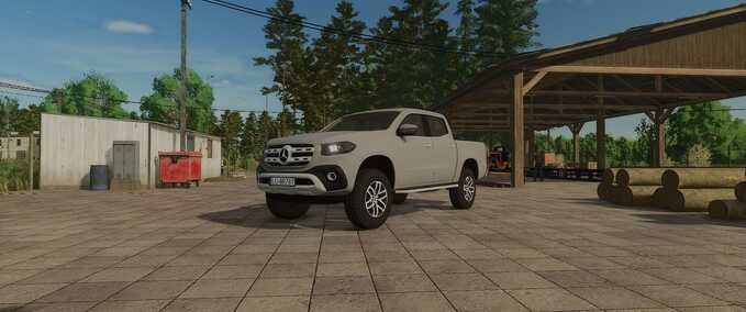 Cars Mercedes Benz X-Class Farming Simulator mod