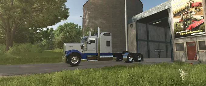 Trucks Kenworth W900L Farming Simulator mod