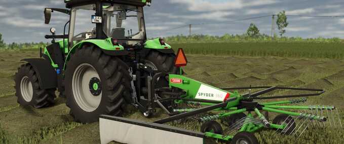 Tedders Lizard Spyder 360 Farming Simulator mod