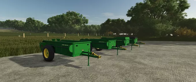 manure spreader John Deere 34 Manure Spreader Farming Simulator mod