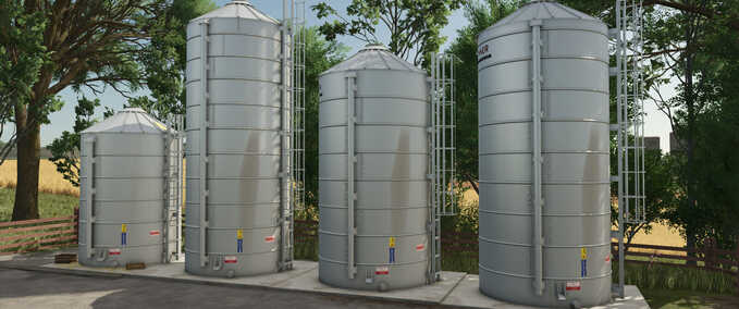 Small Grain Silos Mod Image