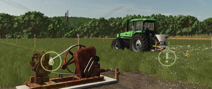 Decoration Placeable Irrigation System Farming Simulator mod