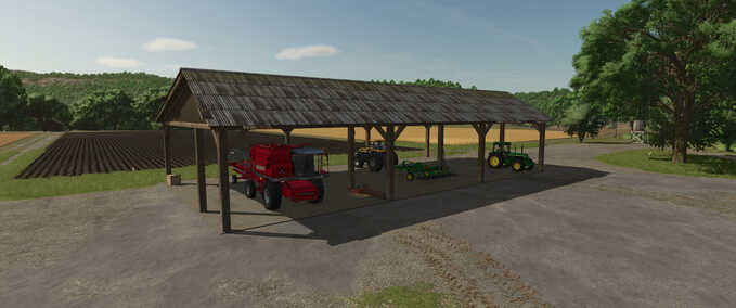 Sheds Old Wooden Shed Farming Simulator mod