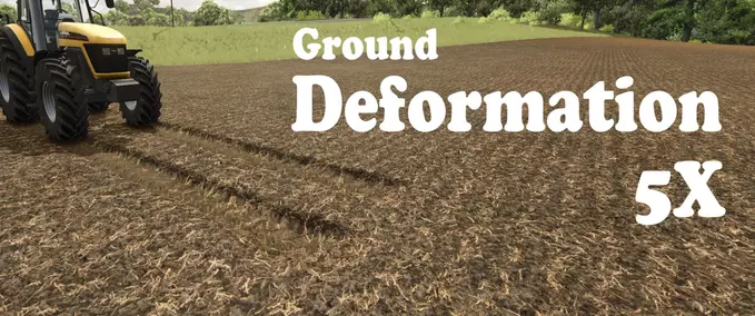 Scripts Ground Deformation X5 Farming Simulator mod