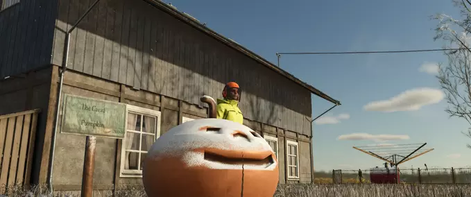 Decoration The Great Pumpkin Farming Simulator mod