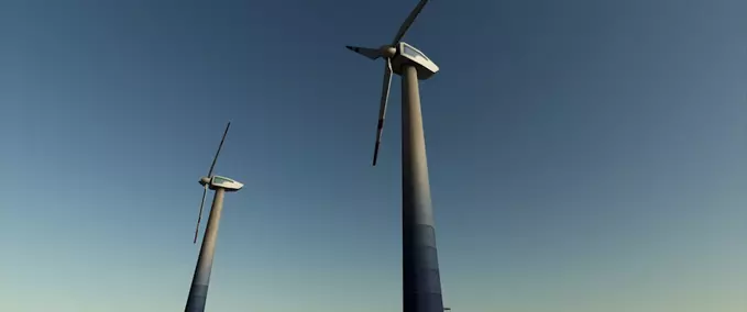 Buildings with Functions Large Wind Turbine Farming Simulator mod