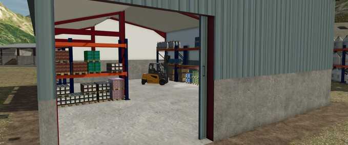 Buildings Refrigerated Storage Building Farming Simulator mod