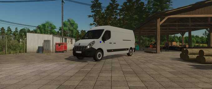 Cars Renault Master IV Farming Simulator mod