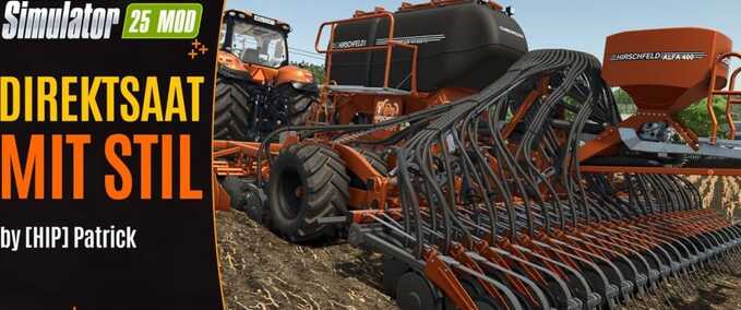 Seeders Hirschfeld Bednar OMEGA OO 6000 FL Farming Simulator mod