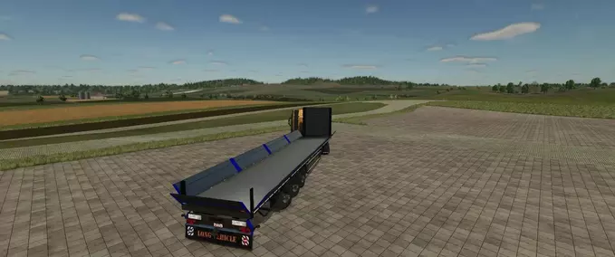 Kögel 16.5m Flatbed (Tarpaulin) Semi-Trailer Mod Image